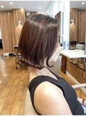 バッサリカットの外はねボブヘア＊〔銀座、20代、30代、40代〕
