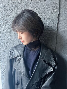 ローレンジウ(LOREN JU) 透明感髪質改善ベージュダブルカラーミルクティーグレージュ