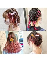 サロンドミルク 原宿(salon de MiLK)&nbsp;ヘアセット、アレンジ