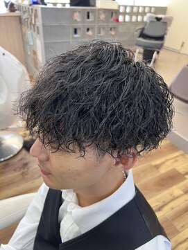 スウェル 千葉店(Swell) 刈り上げマッシュ×ツイストスパイラルパーマ