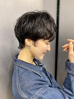 ハルキ ミナト ジャパン オオサカ(HARUKI MINATO japan OSAKA)&nbsp;40代50代小顔似合わせカットくびレイヤーエモージュ大人可愛い