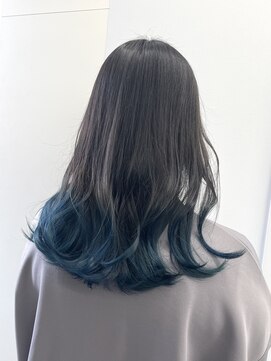 アライブ キチジョウジ(ALIVE Kichijoji) ネイビーブルーグラデーションカラー