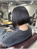 【えいじ】髪質改善×ボブ