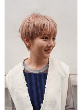 レコ 渋谷(LECO) ケアブリーチハイトーンピンクベージュ