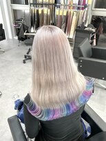 シェイロ(Cielro)&nbsp;ホワイトカラー×裾オーロラカラー