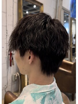 ノラ シブヤ(NORA) 【永田】メンズミディアム ミニウルフツイストスパイラル