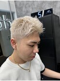 刈り上げスパイキー×ホワイトカラー