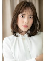 カバーヘア ブリス 戸田公園西口店(COVER HAIR bliss) 毛先パーマワンカール透明感ヘルシースタイルY戸田公園30代40代