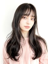 ボタン(botan)&nbsp;透け感レイヤーロング