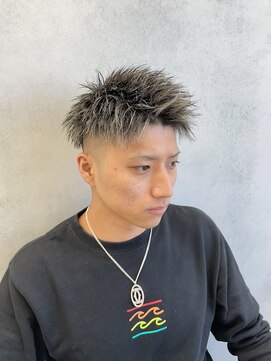 ルースト 西院店(ROOST) ソフトツイスト×ホワイトハイライト