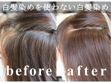サンクレポの雰囲気（[白髪染めを使わない白髪染め］で－10歳スタイルに[髪質改善]）