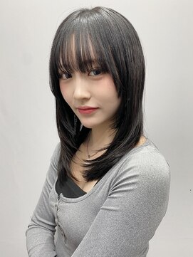 エトラ 渋谷店(etora) 小顔 フェミニンロング メルティーカラー 似合わせカット"