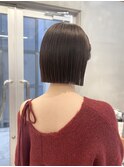  ボブミニボブショートショートボブぱっつん前髪