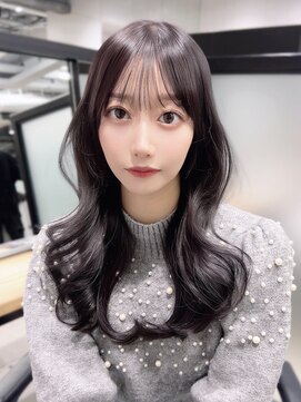 アイティーバイアルバム 松戸店(IT by ALBUM) 前髪カットくびれヘア顔周りレイヤー_F0516