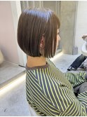 オリーブブラウン×つるさらボブ＊森本ひろか＊