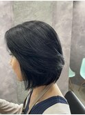 毛流れが綺麗に出るグラデーションボブ【中野美容室/リタッチ】
