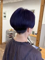 ヘアサロン リーフ(Hair Salon Leaf) ショートボブ　アンブレラカラー