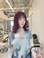 アナ ラーナ(Anna Lanna)&nbsp;柔らかカシスピンク×顔まわりレイヤー