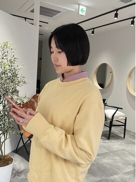 ディッシィ 立川(D'ICI) 《SAYAKA》シンプルお洒落なミニボブ