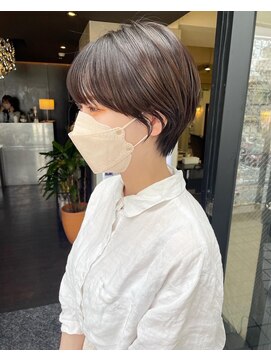 ホネン(honen) 薬院【honen】ハンサムショート/ショートカット