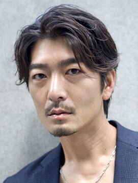 アイトーキョーリタ 渋谷(AI TOKYO Rita) 大人フェザーパーマナチュラルセンターパート