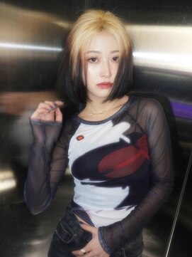 ブロック ジャポン(bloc japon) エンドカラー ルーツカラー デザインカラー ブリーチ/鳥山