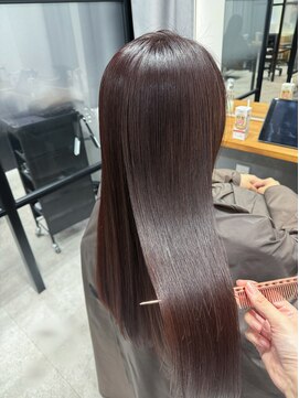 ライア 吉祥寺北口店(laia) 艶髪レッドブラウン【髪質改善 laia 吉祥寺 美容室】