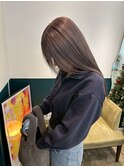 千葉駅/着物ヘア/大人ガーリー/ダークアッシュ/似合わせカット