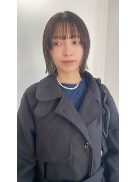 エンドリンク(endlink) ボブヘアショートウルフパーマグラデーションカラー