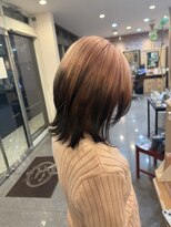 エルバイシオン(aile by sion)&nbsp;ホワイトピンク×ルーツカラー♪