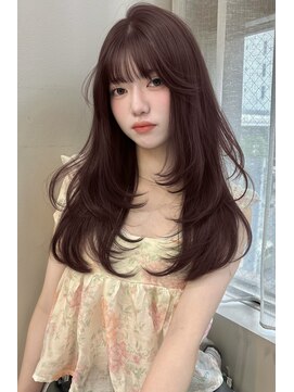 天神美容室 【Haru天神】チョコレートブラウン×レイヤーカット