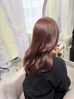 インスヘアー 梅田(INCE HAIR)&nbsp;ピンクブラウン×ロング