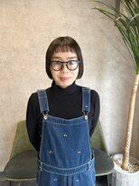 ヘイリー(HAILEY)&nbsp;オン眉×ミニボブ