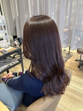パプスドコワフュール 甲子園口店(Pap's de coiffeur) 西宮美容室/甲子園口美容室/パプス甲子園口/ラベンダーブラウン
