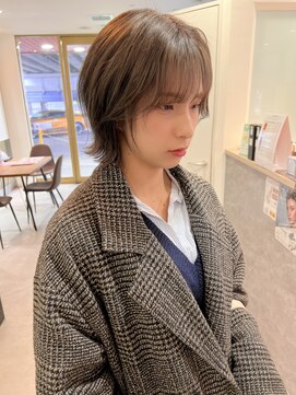 アカンサス バイ ミリー 高槻店(acanthus by milly) レイヤーボブ×ブラウンベージュカラー　中山