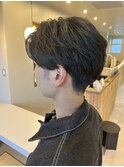 毛流れパーマ