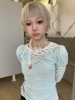 カシェ ホリエ(CACHE HORIE)&nbsp;レディースショート / ブリーチカラーカット / 大阪堀江 / 牧野