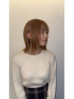 ヘアープレイス ヴィブ(hair place VIVE)&nbsp;顔周りにレイヤーを入れた切りっぱなし外ハネボブ★