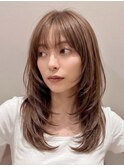 韓国レイヤーカット/髪質改善トリートメント/髪質改善/縮毛矯正