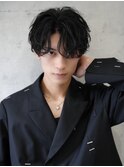 リバースセンターパート/ニュアンスパーマ/ダウンバング/大宮