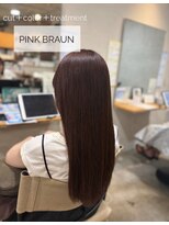 ティーズピーク(ty s peak) ツヤ感たっぷりのピンクブラウン♪