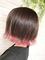 アンククロス 表参道(ANKH CROSS)&nbsp;【ANKH CROSS表参道】 裾カラー×フラッシュピンク