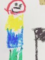 プリュス 稲野店(Plus) 次男が書いた絵☆可愛らしくてお気に入りの絵です♪