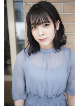 サロンドミルク 原宿(salon de MiLK) 【salon de MiLK 原宿】耳かけふわふわ×透明感ダークベージュ