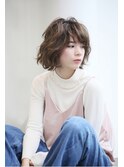 ゆるふわウェーブボブ【dimanche自由が丘】