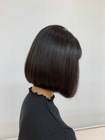 クオリス 上福岡店(QUALIS)&nbsp;ワンレンボブ/ショートボブ/艶髪カラー&トリートメント