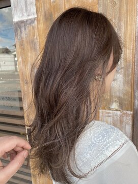 バンビ プライベート サロン(Bambi private salon) カッパーブラウン*インナーカラー*ツヤロング*Bambi 丸山健介