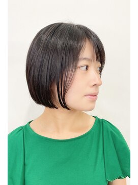 オブヘアーギンザ(Of HAIR GINZA) シンプル丸みボブスタイル