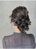 2021AW/ hairmakeWILLOW　ツヤローシニヨン
