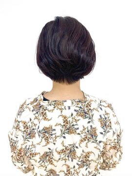 クオリス 上福岡店(QUALIS) 丸み/ショートボブ/小顔/ひし型/白髪染め/40代50代60代/